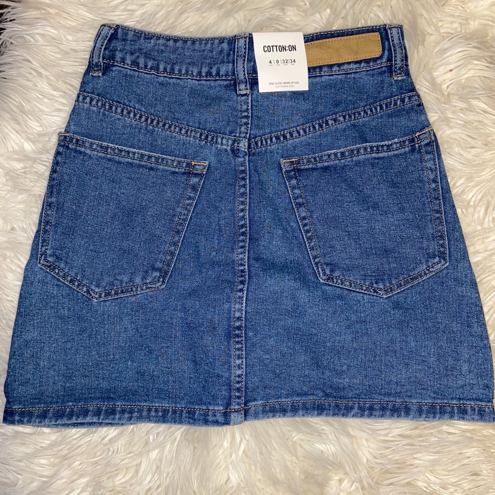 Cotton On Denim Mini Skirt